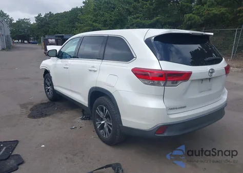 2019 Toyota Highlander Le из США, поврежденный, VIN 5TDZARFH4KS056903